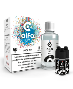 PACK 03mg DIY - ALFALIQUID