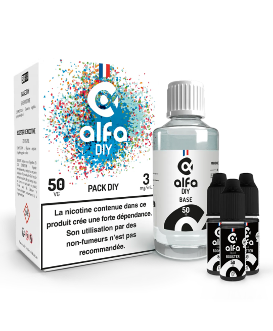 PACK 03mg DIY - ALFALIQUID