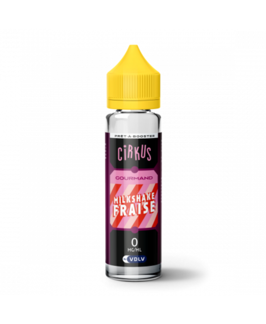 MILKSHAKE FRAISE 50ml - CIRKUS
