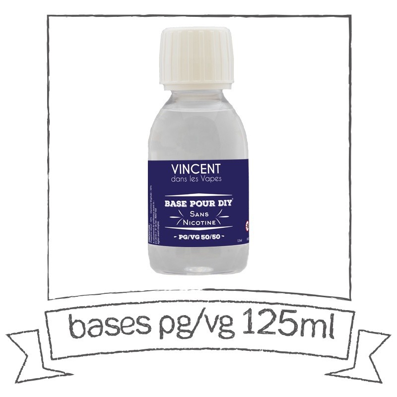 BASE 125ml - SANS NICOTINE - VDLV