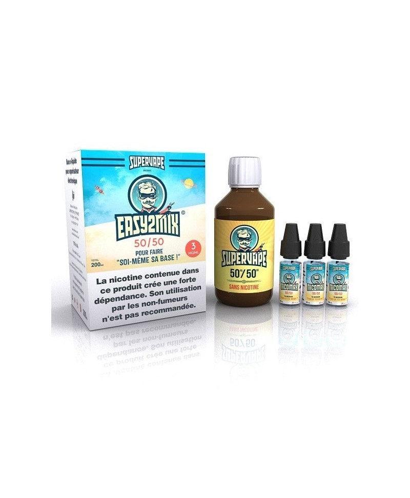 PACK BASE EASY 2 MIX 200ML 03mg - SUPERVAPE