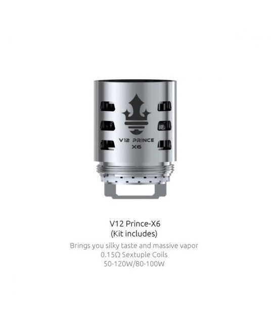 resistances tfv12 prince smok