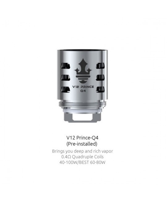 resistances tfv12 prince smok pas cher