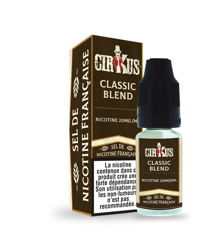 CLASSIC BLEND - CIRKUS AUTHENTIC - SEL DE NICOTINE