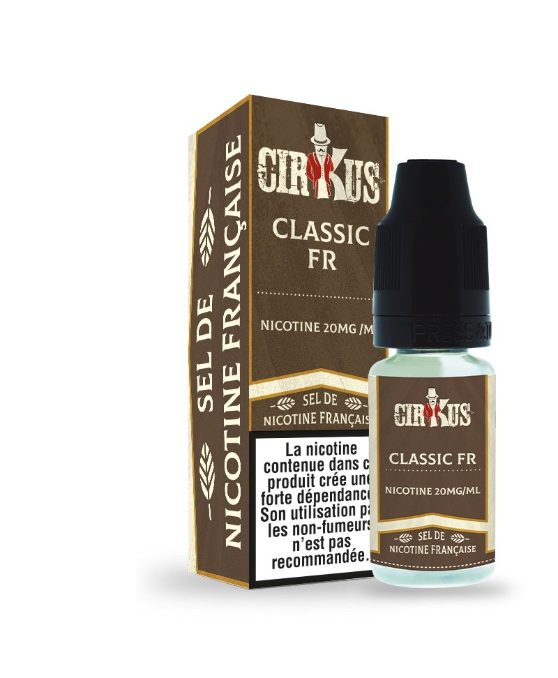 CLASSIC FR - CIRKUS AUTHENTIC - SEL DE NICOTINE