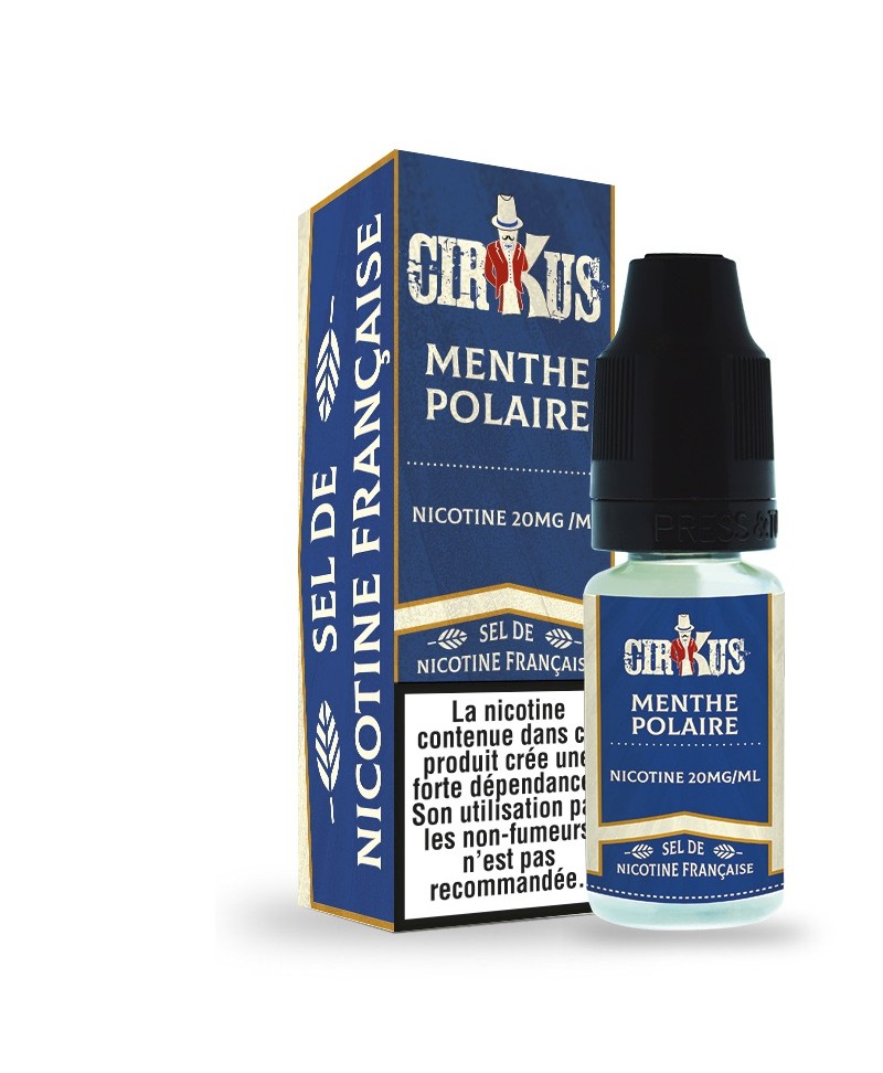 MENTHE POLAIRE - CIRKUS AUTHENTIC - SEL DE NICOTINE