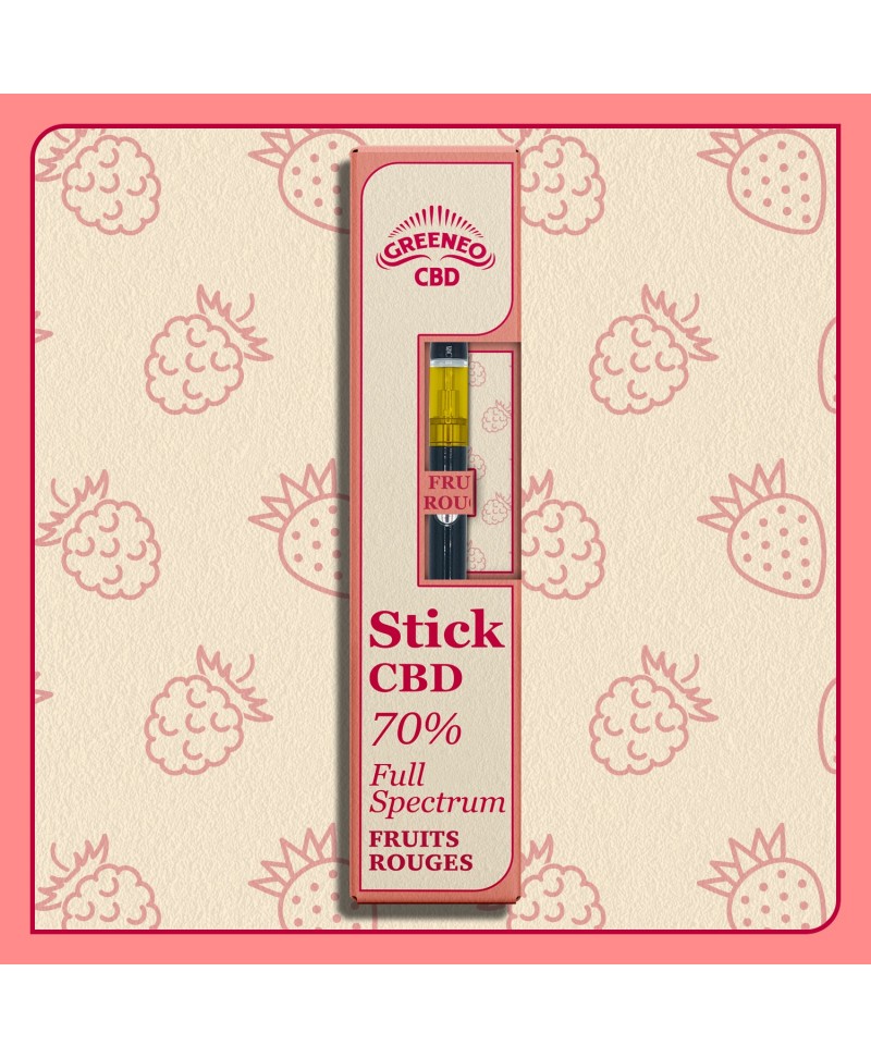 stick cbd fruits rouges greeneo pas cher