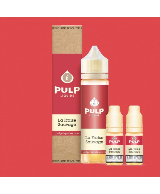 e liquide pulp la fraise sauvage 60ml 6mg