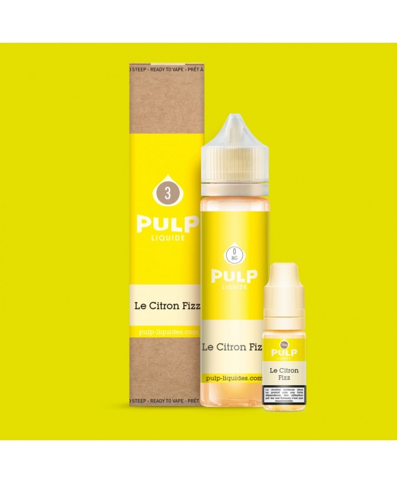 e liquide pulp le citron fizz 60ml 3mg