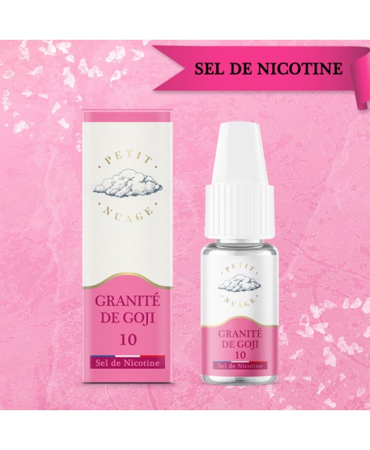 e liquide petit nuage granite de goji sel de nicotine pas cher