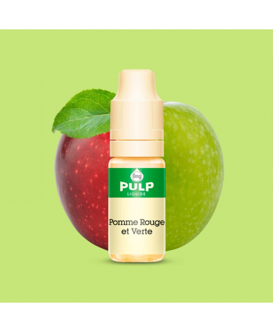 E liquide Pomme Rouge et Verte Pulp