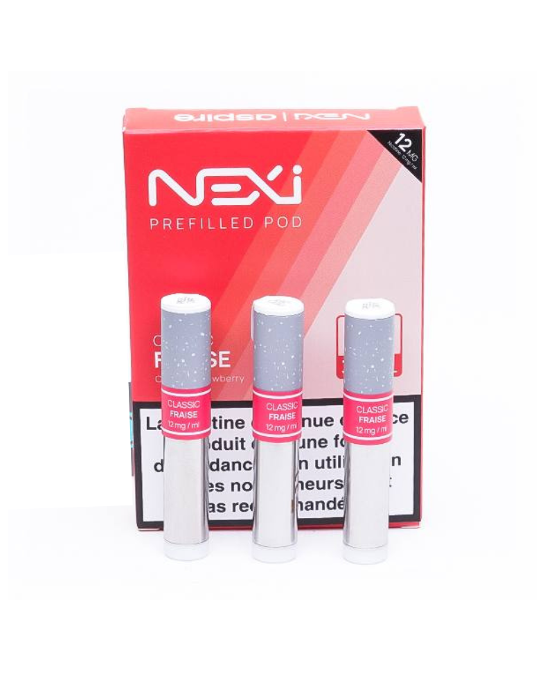 CARTOUCHES CLASSIC FRAISE NEXI ONE - ASPIRE