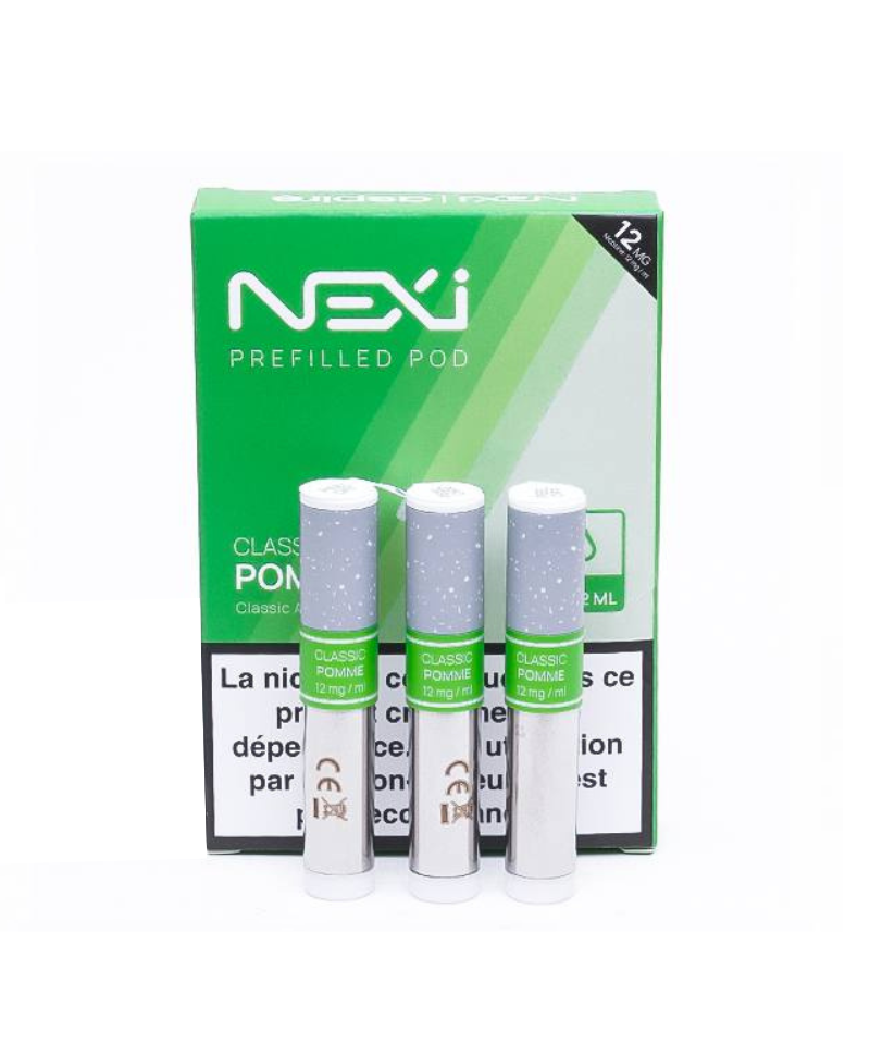 CARTOUCHES CLASSIC POMME NEXI ONE - ASPIRE