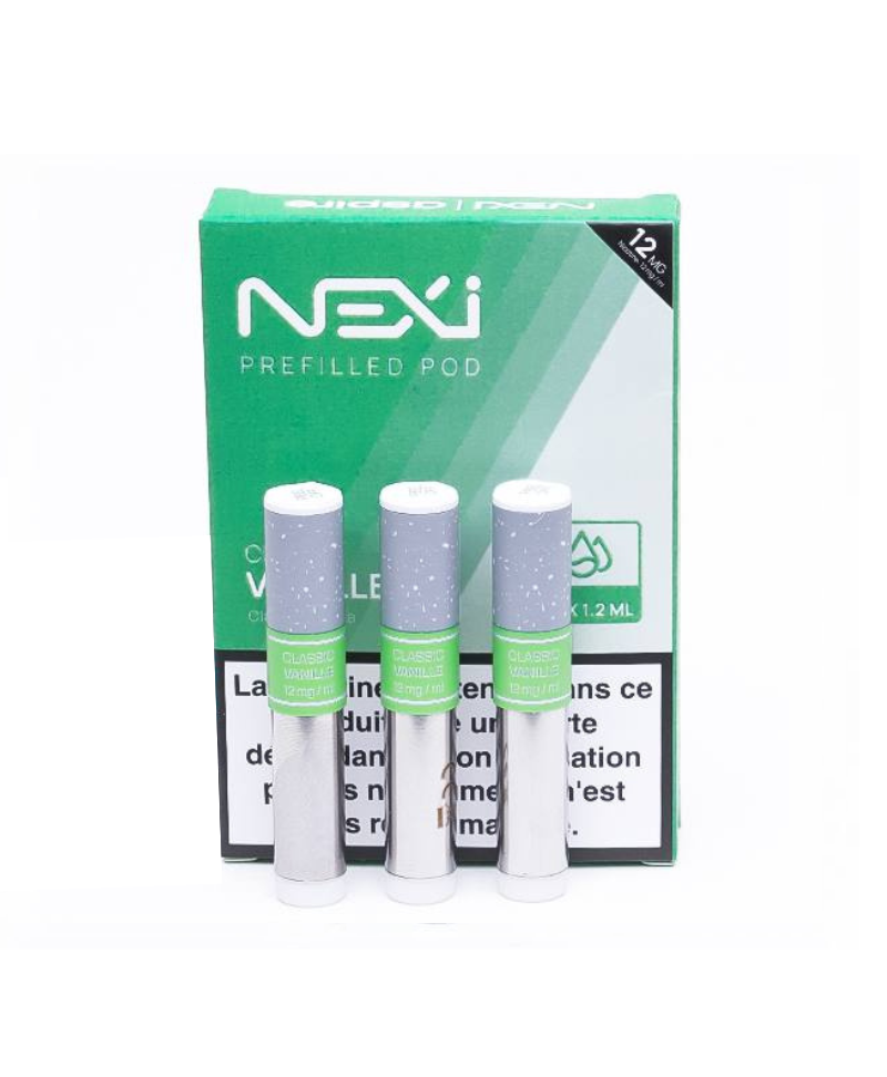 CARTOUCHES CLASSIC VANILLE NEXI ONE - ASPIRE