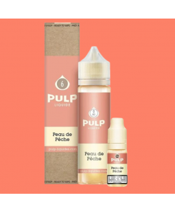 peau de pêche 60ml pulp 3mg