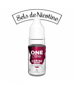 e liquide cerise noire sels de nicotine one taste