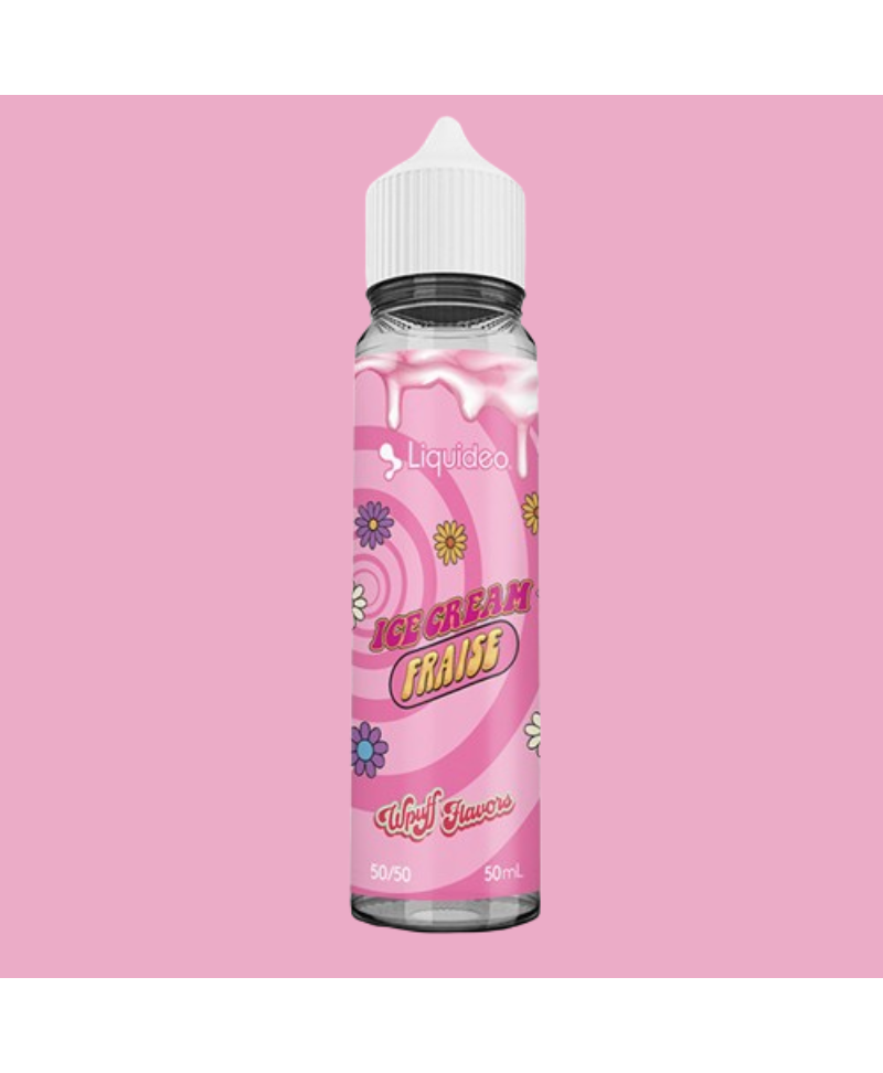 ICE CREAM FRAISE 50ml - WPUFF FLAVORS