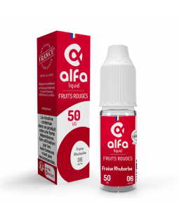 FRAISE RHUBARBE 50/50 ALFALIQUID