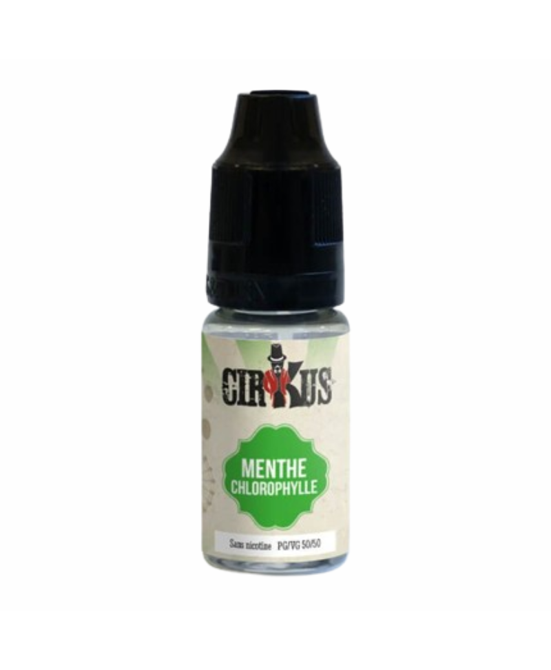 e liquide menthe chlorophylle 10ml cirkus