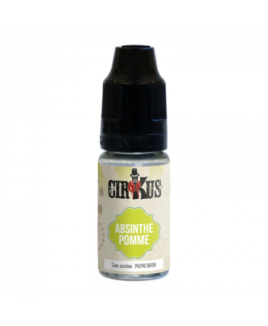 e liquide absinthe pomme 10ml cirkus