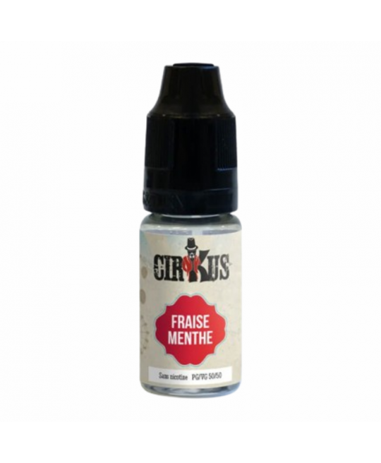 e liquide fraise menthe 10ml cirkus