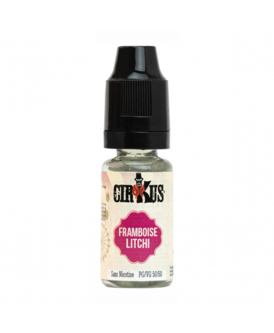 e liquide framboise litchi 10ml cirkus