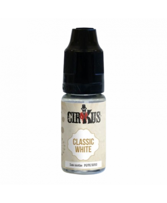 e liquide classic white 10ml cirkus