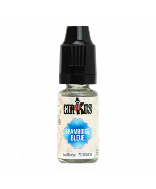 e liquide framboise bleue 10ml cirkus