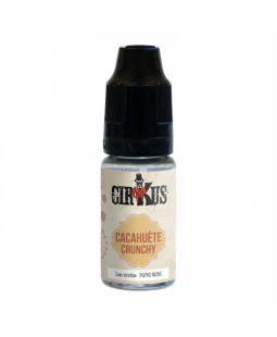 e liquide cacahuète crunchy 10ml cirkus