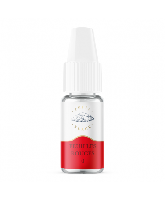 e liquide feuilles rouges petit nuage