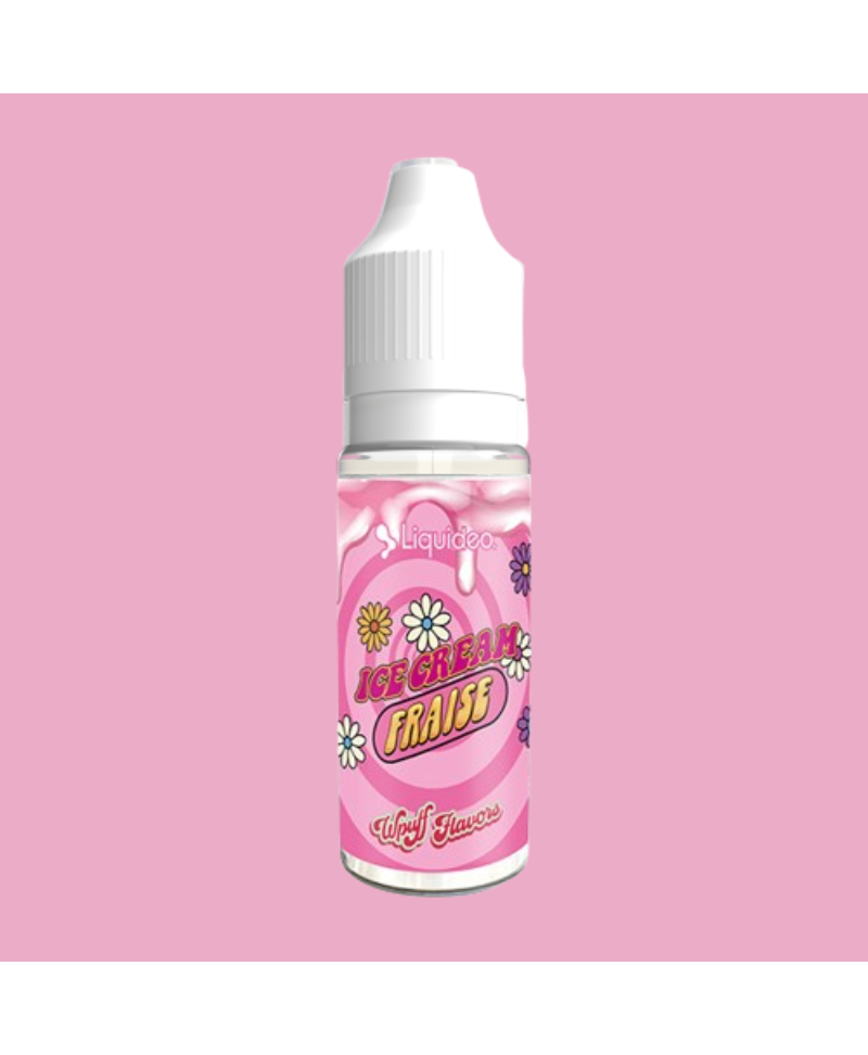 e liquide ice cream fraise wpuff flavors liquideo
