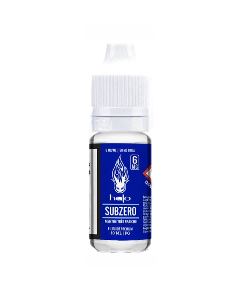 e liquide sub zero 10ml halo