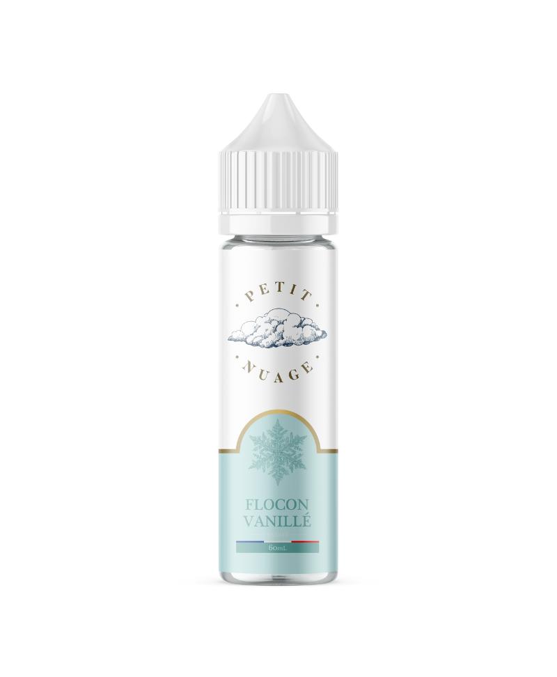 e liquide flocon vanillé 60ml petit nuage