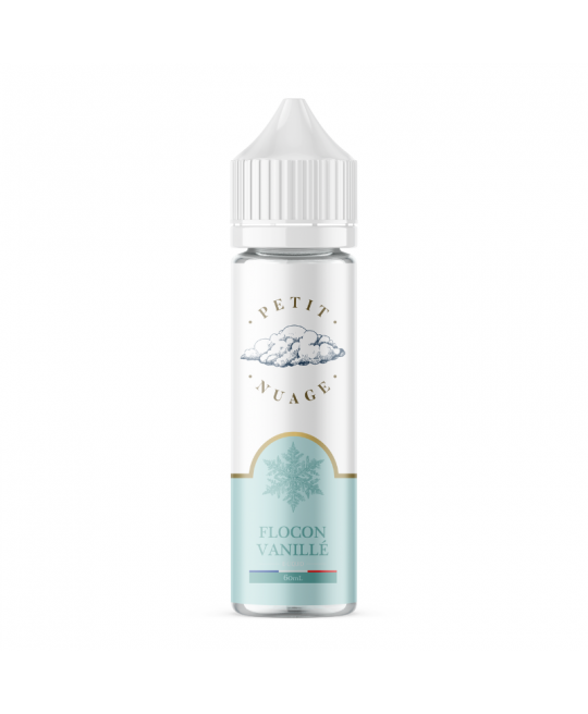 e liquide flocon vanillé 60ml petit nuage