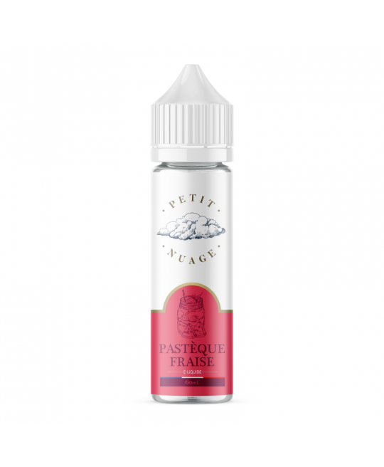 e liquide pastèque fraise 60ml petit nuage