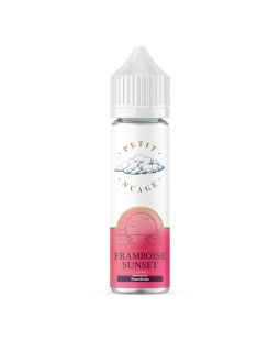 e liquide framboise sunset 60ml petit nuage