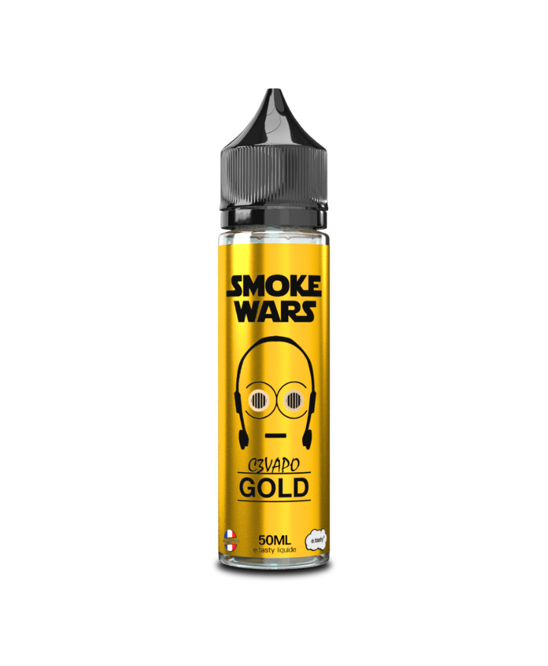 e liquide C3vapo gold 50ml smoke wars