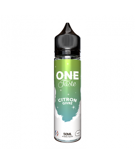 e liquide citron givré 50ml one taste