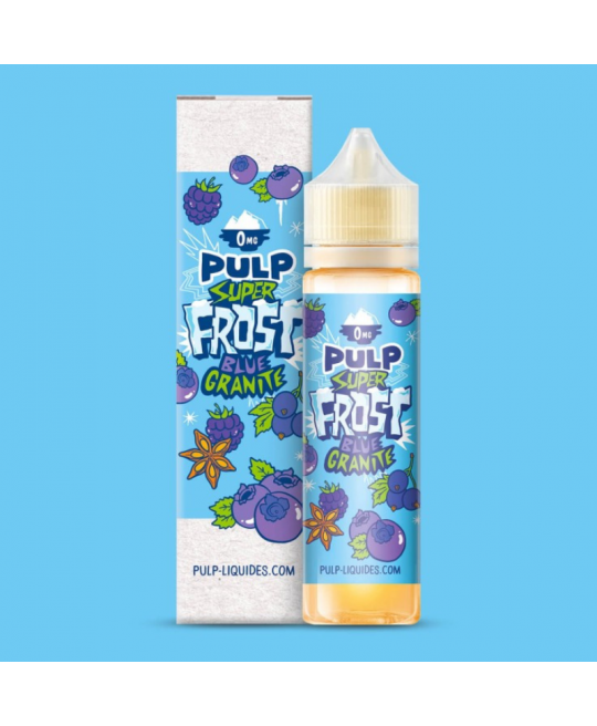 e liquide blue granite 50ml pulp super frost
