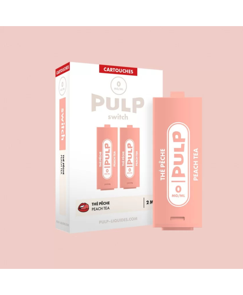 CARTOUCHE THÉ PÊCHE - POD SWITCH PULP