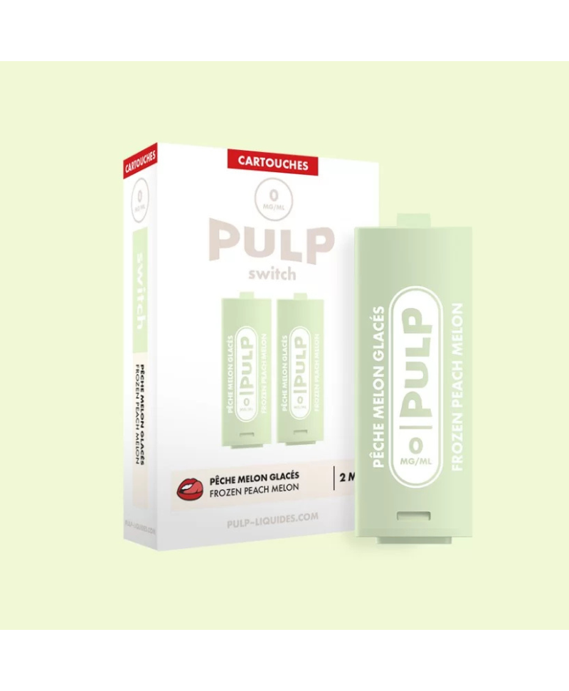 CARTOUCHE PÊCHE MELON GLACÉS - POD SWITCH PULP
