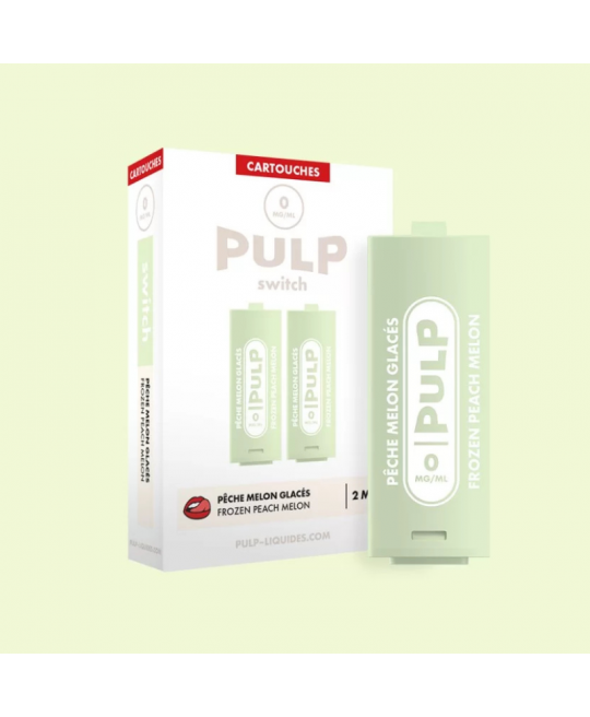 CARTOUCHE PÊCHE MELON GLACÉS - POD SWITCH PULP
