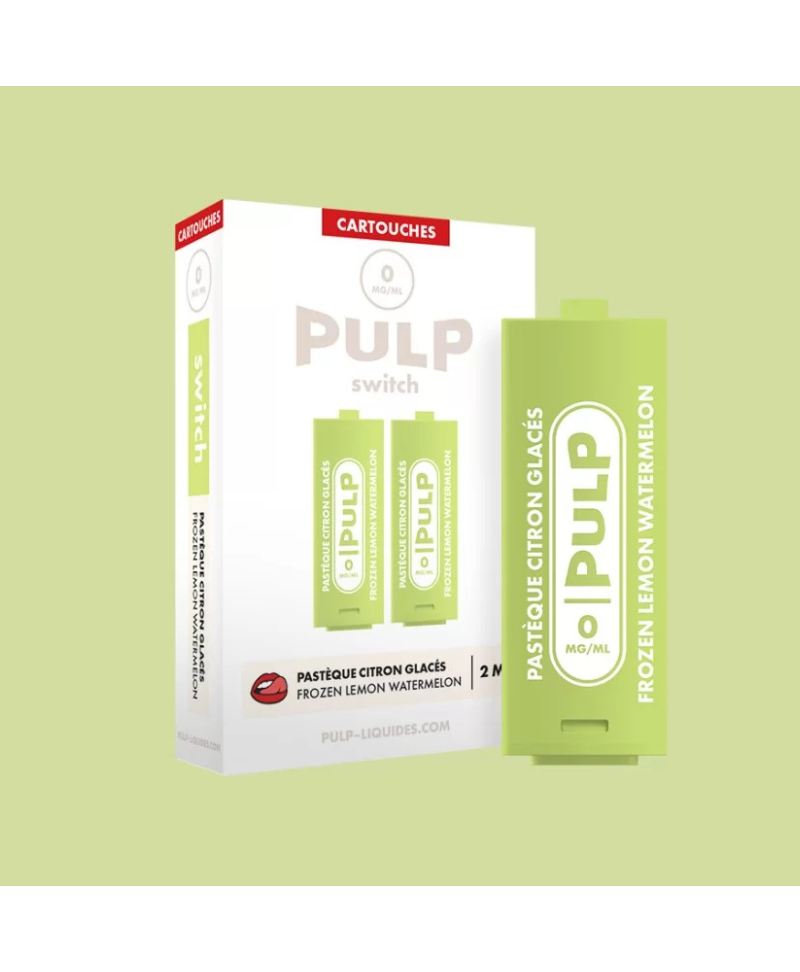 CARTOUCHE PASTÈQUE CITRON GLACÉS - POD SWITCH PULP