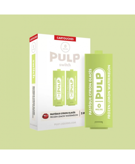 CARTOUCHE PASTÈQUE CITRON GLACÉS - POD SWITCH PULP
