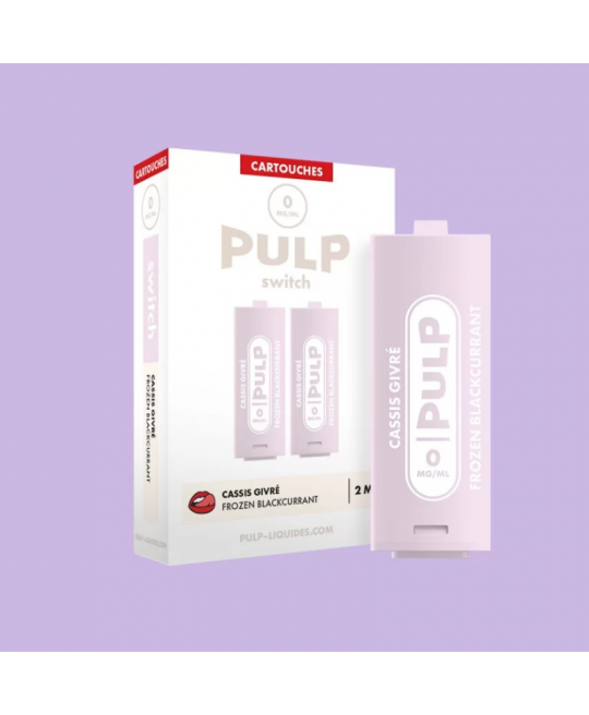 CARTOUCHE CASSIS GIVRÉ - POD SWITCH PULP