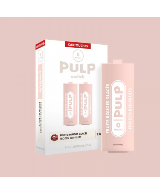 CARTOUCHE FRUITS ROUGES GLACÉS - POD SWITCH PULP