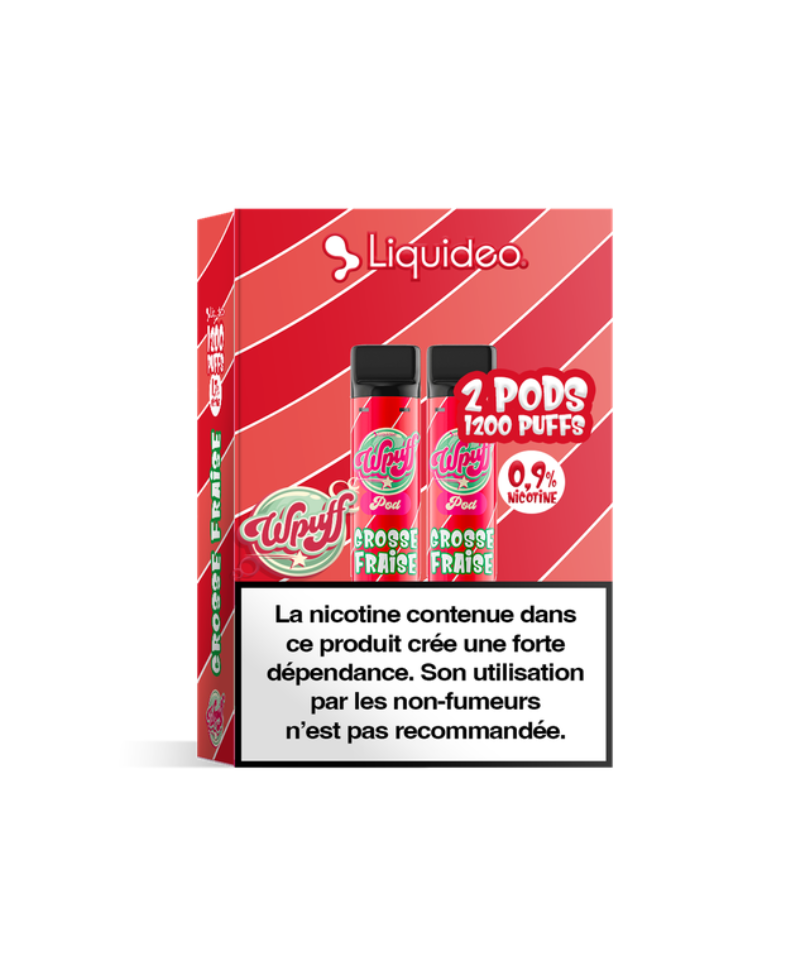 2 PODS GROSSE FRAISE - WPUFF PODS