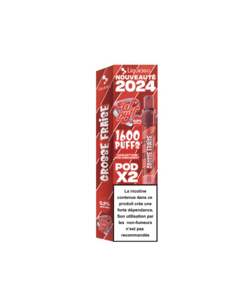 2 PODS GROSSE FRAISE - WPUFF PODS 2.0