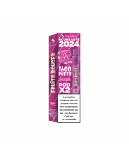2 PODS FRUITS ROUGES - WPUFF PODS 2.0