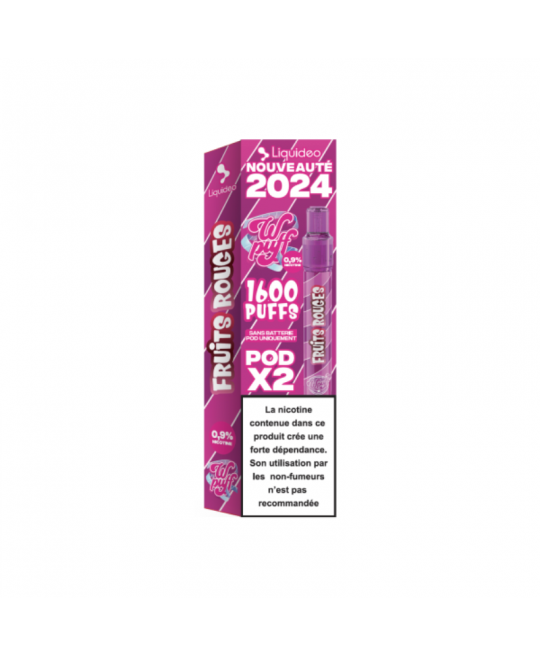 2 PODS FRUITS ROUGES - WPUFF PODS 2.0